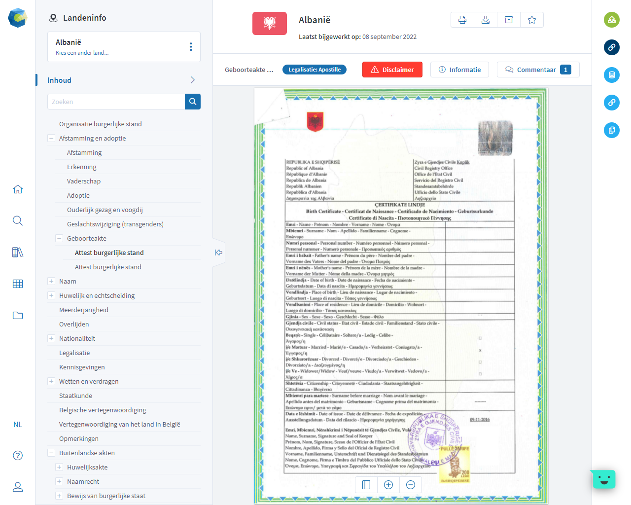 Oranjeconnect Online Bibliotheek Feature Landeninfo Bis