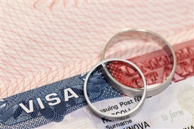 Voortaan D visum in plaats van C visum met het oog op een huwelijk of een wettelijke samenwoning