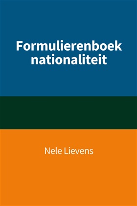 Nieuw op OranjeConnect>Burgerlijke stand: Formulierenboek nationaliteit